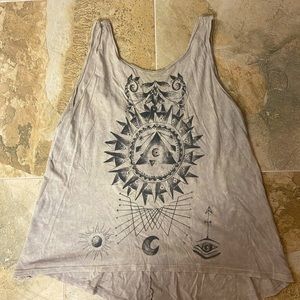 Urban Outfitters Project Social Tank Top with eye
